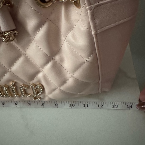 Juicy Couture Fashion Icon Bucket Bag in Powder Blush - Picture 9 of 11